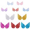 Glittery Angel Wings Patches DIY-PH0026-30-1
