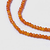 Cubic Zirconia Beads Strands G-F596-48D-2mm-3