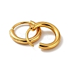 PVD Vacuum Plating 201 Stainless Steel Huggie Hoop Earrings STAS-H164-02G-2