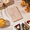 Beech Wood Cookie Molds AJEW-WH0083-59B-4