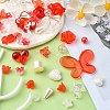 Opaque & Transparent Acrylic Beads MACR-YW0002-01F-4