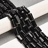 Natural Black Tourmaline Beads Strands G-G068-A07-01-2