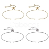 Rack Plating Eco-Friendly Brass Chain Bracelet Making KK-CJ0001-27-1