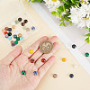 36Pcs 18 Styles Mixed Gemstone Cabochons G-HY0001-55-3