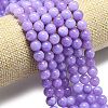 Natural Malaysia Jade Beads Strands G-L645-A01-8mm-05-3