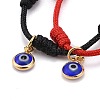 Adjustable Nylon Thread Charm Bracelets BJEW-JB06274-2