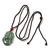 Natural Jadeite Pendant Necklaces G-H306-05-12-2