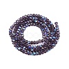 Electroplate Glass Beads Strands EGLA-A044-T2mm-L15-3