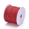 Nylon Braided Cord for Woven Jewelry Making Macrame Craft NWIR-D055-0.6mm-02-2
