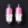 Translucent Plastic Pendants X-KY-L006-29G-3