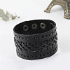 Cowhide Cord Bracelets FS-WGA1EE3-01-2