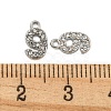 304 Stainless Steel Pendants STAS-L080-002P-09-3
