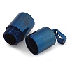 304 Stainless Steel Openable Urn Ashes Pendants STAS-M084-05E-3