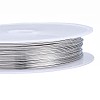 Copper Jewelry Round Craft Copper Wire X-CW0.3mm006-4