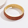 Real 18K Gold Plated Brass Multi Layer Wrap Bracelets RM1445-6-1