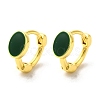 Flat Round Rack Plating Brass Hoop Earrings EJEW-A031-14G-1