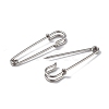 Non-Tarnish 304 Stainless Steel Safety Pins Brooch Findings STAS-I673-05P-2