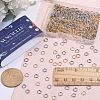 400Pcs 2 Colors 304 Stainless Steel Split Rings STAS-SC0005-99-3