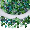 2 Bags Imitation Artificial Crystal Glass Beads GLAA-SZ0001-95C-07-1