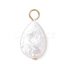 Natural Keshi Pearl Pendants PALLOY-JF04240-02-3