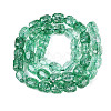 Transparent Crackle Glass Beads Strands GLAA-Q108-04A-04-2