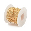 Brass Oval Link Chains CHC-M025-06G-4
