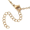 304 Stainless Steel Cable Chain Satellite Chain Bracelet Making BJEW-JB13163-03-4