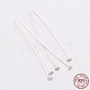 925 Sterling Silver Flat Head Pins STER-K017-25mm-S-02-1