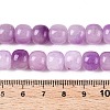 Dyed Natural White Jade Beads Strands G-T138-D03-5