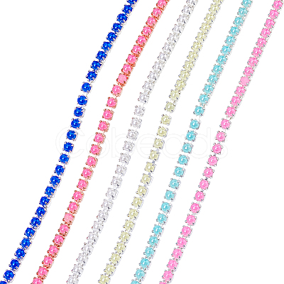 12 Yards 6 Colors Iron Chains CH-NB0001-04-1