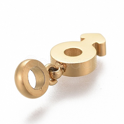 Ion Plating(IP) 304 Stainless Steel Pendants STAS-F259-023G-1