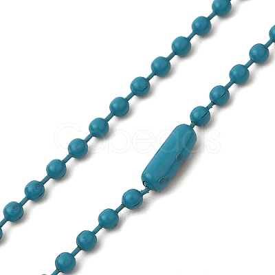 Iron Ball Bead Chains CH-E002-2.4mm-2A-1