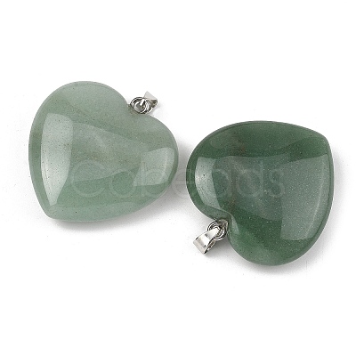 Natural Green Aventurine Pendants GG-K002-12A-05-1