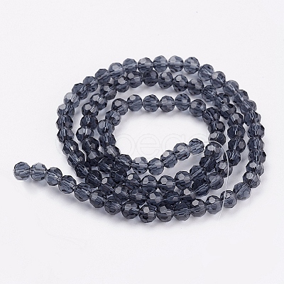 Glass Beads Strands EGLA-J042-4mm-03-1
