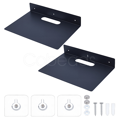 Carbon Steel Wall Mounted Router Storage Rack ODIS-WH0043-236A-1