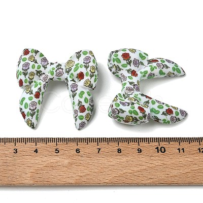 Floral Silicon Beads SL-CBAC986-02B-1
