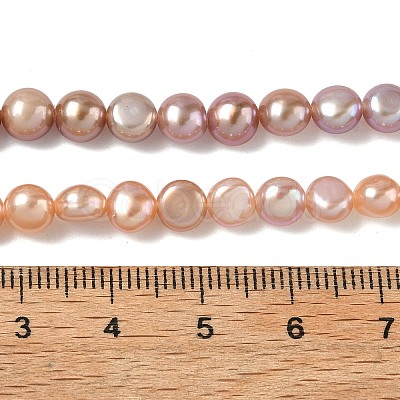 Natural Cultured Freshwater Pearl Beads Strands PEAR-C004-21D-1
