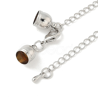 Brass Chain Extender KK-K001-7mm-P-1
