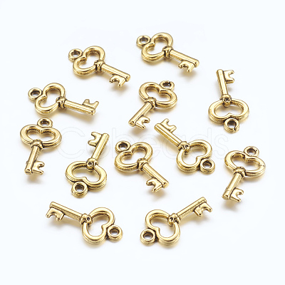 Gifts Ideas for Her Tibetan Style Alloy Charms GLF11975Y-NF-1