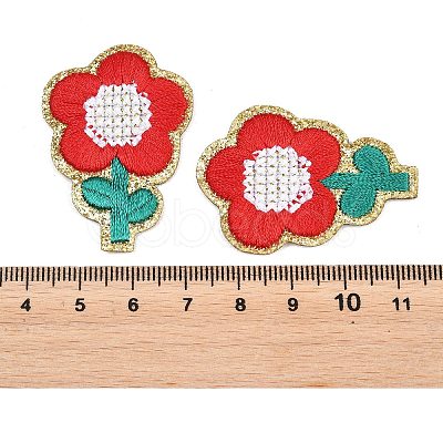 Polyester Computerized Embroidery Cloth Iron on Sew on Patches PATC-L001-02-1