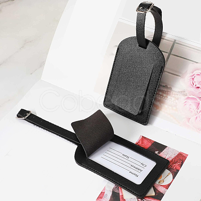 PVC Luggage Tags AJEW-CL0005-08A-1