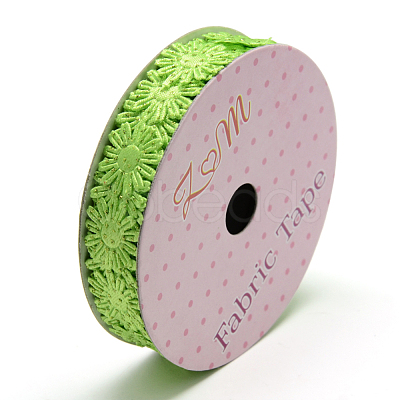 Glitter Powder Polyester Ribbons X-SRIB-S048-04H-1