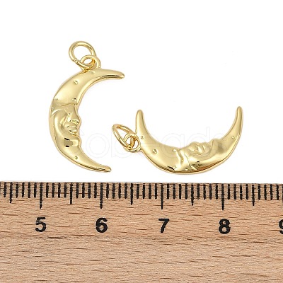 Brass Pendants ZIRC-I044-43G-1
