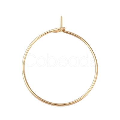 316L Surgical Stainless Steel Hoop Earring Findings X-STAS-G229-07G-02A-1