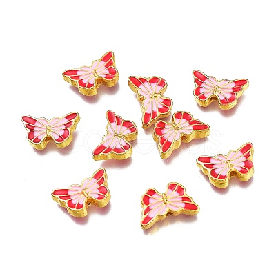 Alloy Enamel Beads LS-ENAM-H322-01G-1
