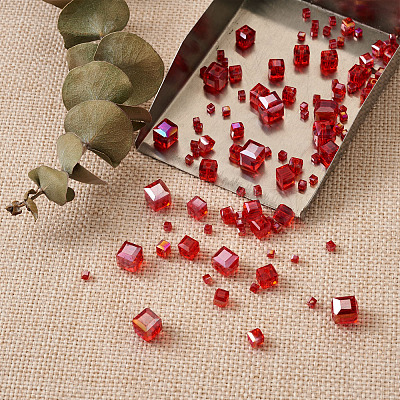 Electroplate Glass Beads Strands EGLA-TA0001-06-1