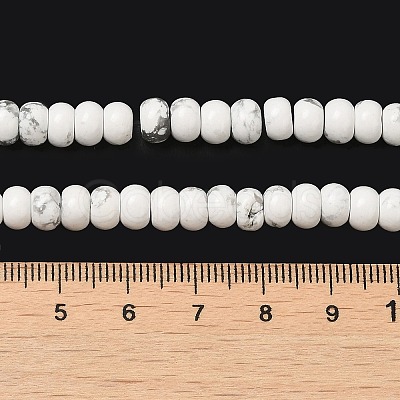 Synthetic Howlite Beads Strands X-G-K340-B06-01-1