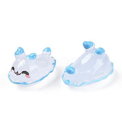 Resin Decoden Cabochons RESI-I043-04-1