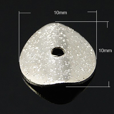 Alloy Wavy Spacer Beads PALLOY-E096-10x10-N-1