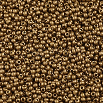 11/0 Grade A Baking Paint Glass Seed Beads LS-X-SEED-N001-A-1038-1